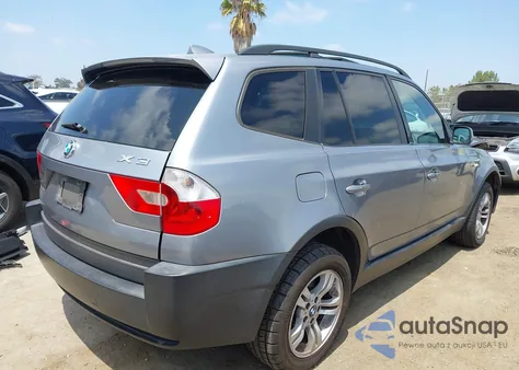 2005 BMW X3 3.0I from USA, damaged, VIN WBXPA934X5WD04512